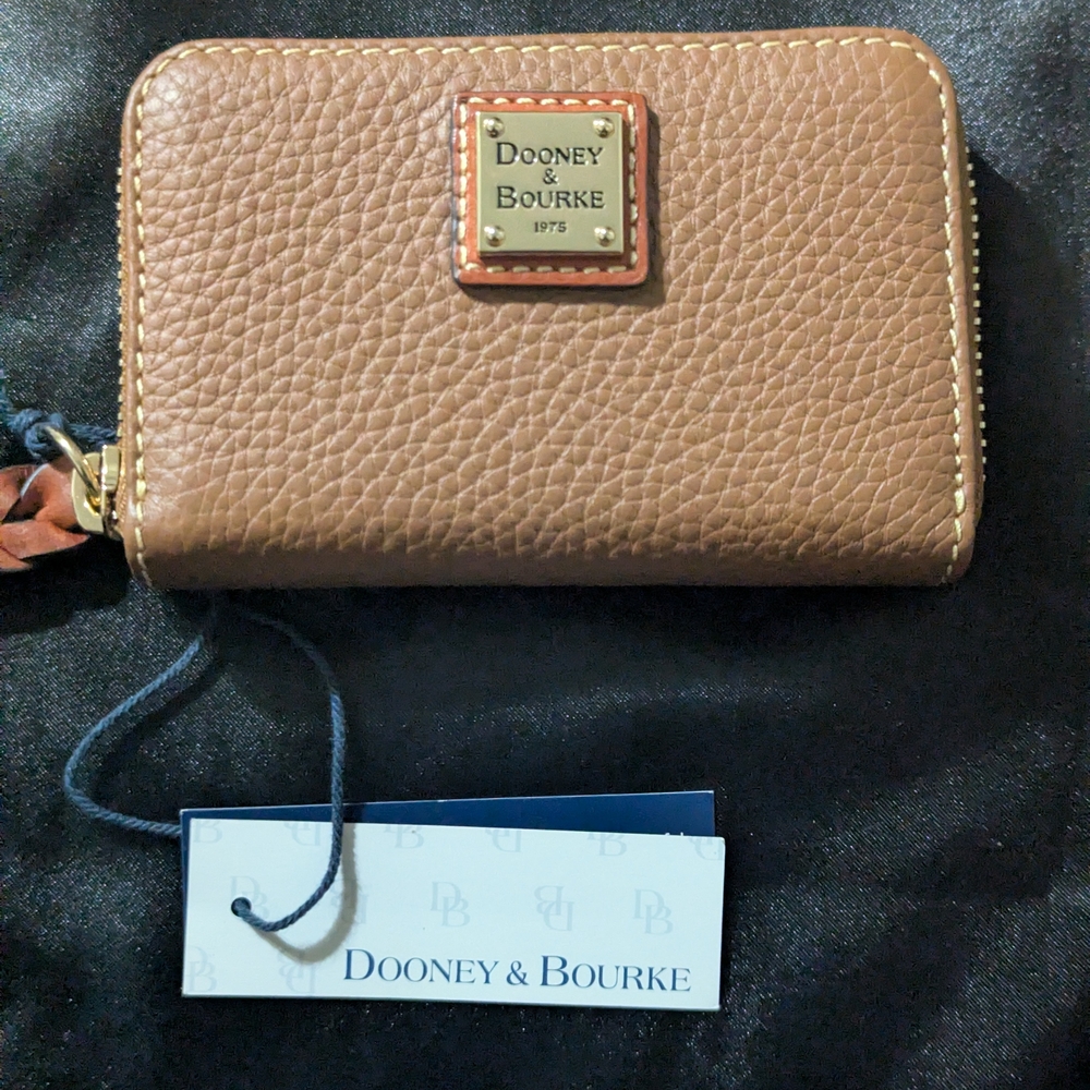 Dooney & Bourke Brown Leather Wallet